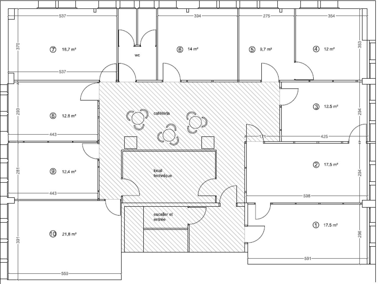 Bureau Saint-Herblain 216m² Location bureau Saint-Herblain Loire-Atlantique OLBUR2529353 9